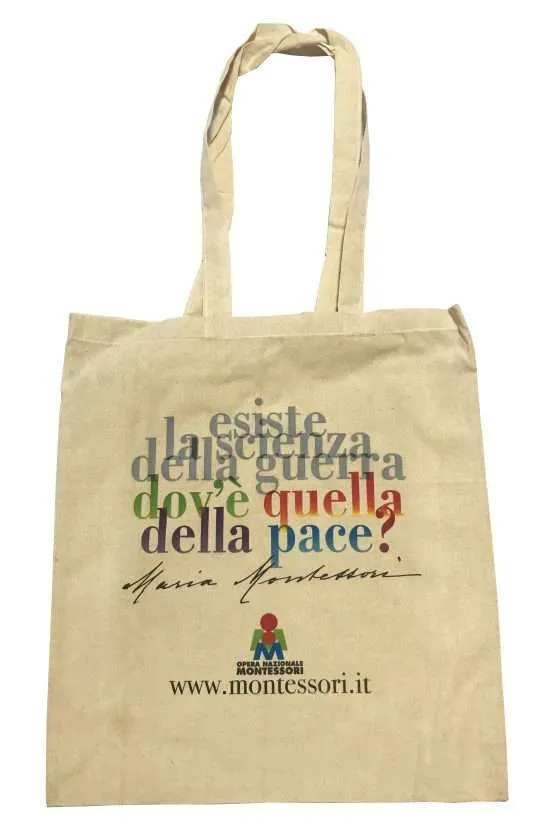 Borsa di tela: Esiste la scienza della guerra, dov'è quella della pace?