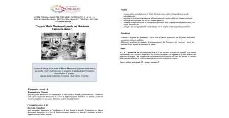 Leggere Montessori