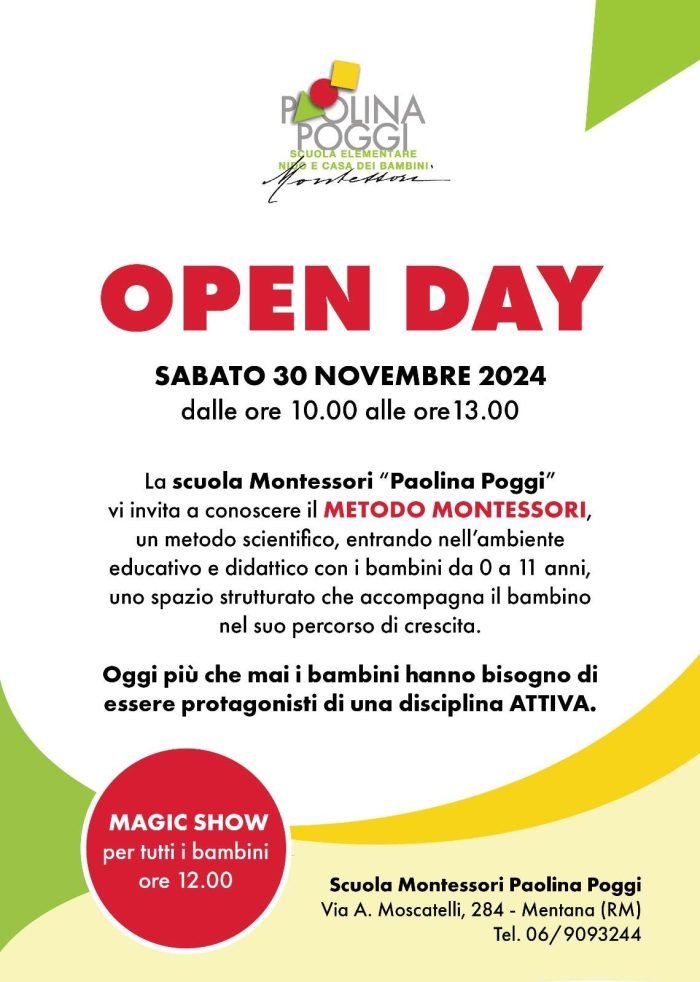 Open day Paolina Poggi