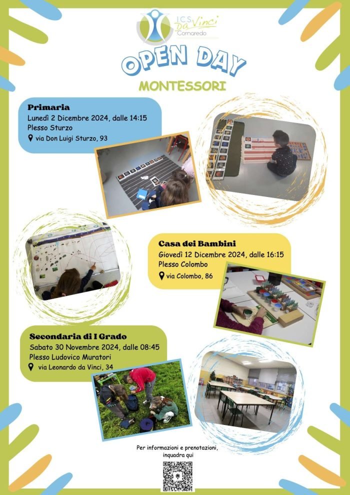 volantino Open Day Montessori_Cornaredo