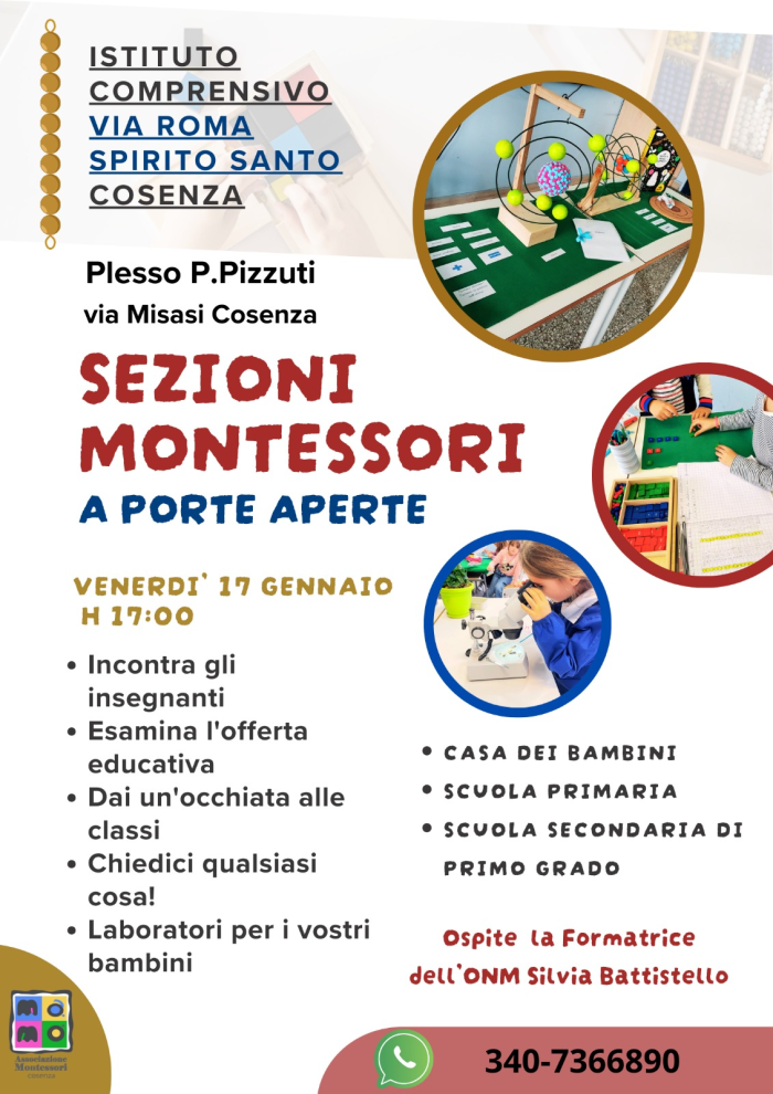 Locandina Open Day IC Via Roma_17 gennaio 2025