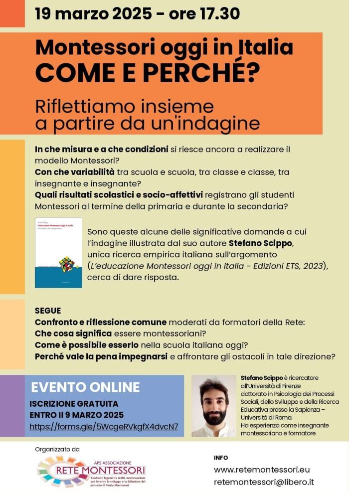 Locandina Montessori oggi_19 marzo