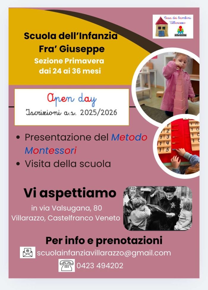 Locandina Open Day Fra Giuseppe 2025