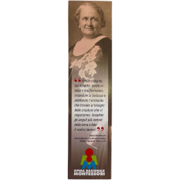 segnalibro Maria Montessori
