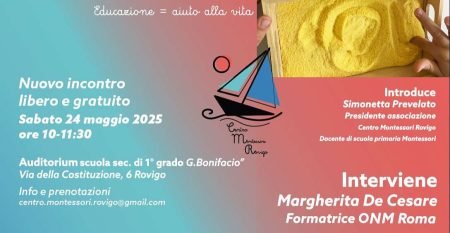 Il pensiero di Maria Montessori_Rovigo_24 maggio
