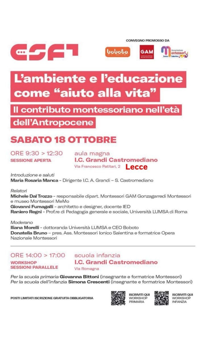 Locandina Lecce 18 ottobew