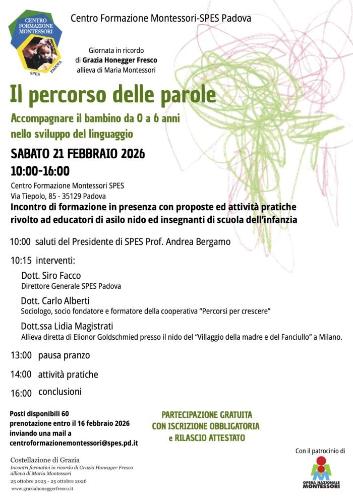 Centro Formazione Montessori-SPES Padova
