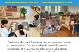 Scadenza iscrizioni corso 3–6