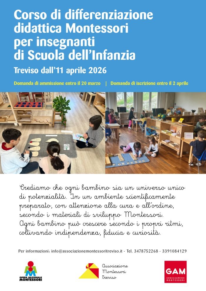 Scadenza iscrizioni corso 3-6