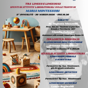 Roma, 30 marzo 2026: Tra lingua e linguaggi