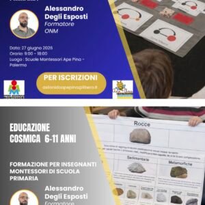 Palermo, 27 e 28 giugno 2026: giornate formative per insegnanti di Scuola primaria