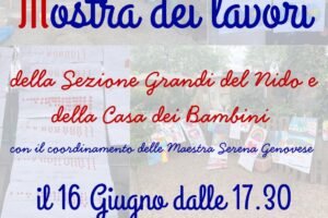 Roma 16–6‑26_Mostra dei lavori